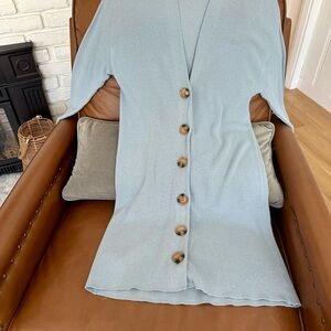 Ann Taylor Sky Blue Knit Cardigan